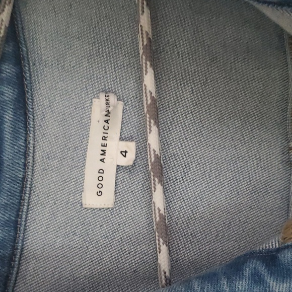 Good American FIT for success denim jumpsuit - Picture 4 of 10